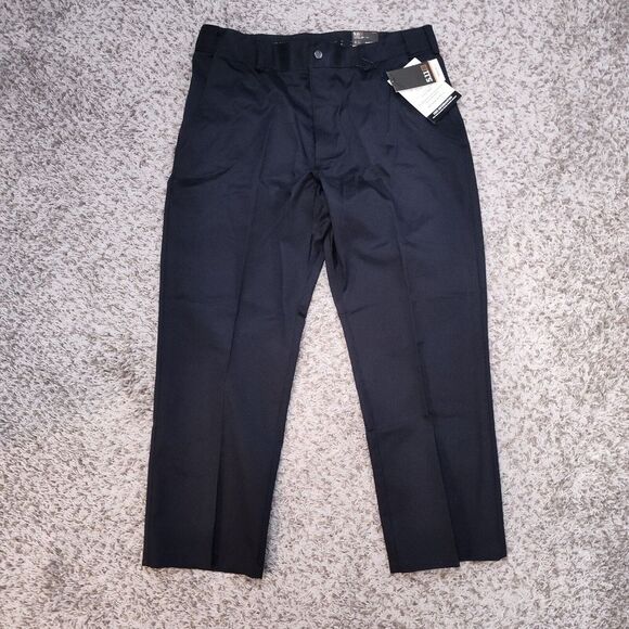 5.11 Tactical Company Pants 2.0‎ Mens 40 Fire Navy Blue Relaxed Fit Unhemmed NWT - Picture 1 of 11